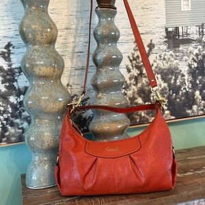 Coach Ashley Leather Shoulder Bag with Gold Hardware nice condition